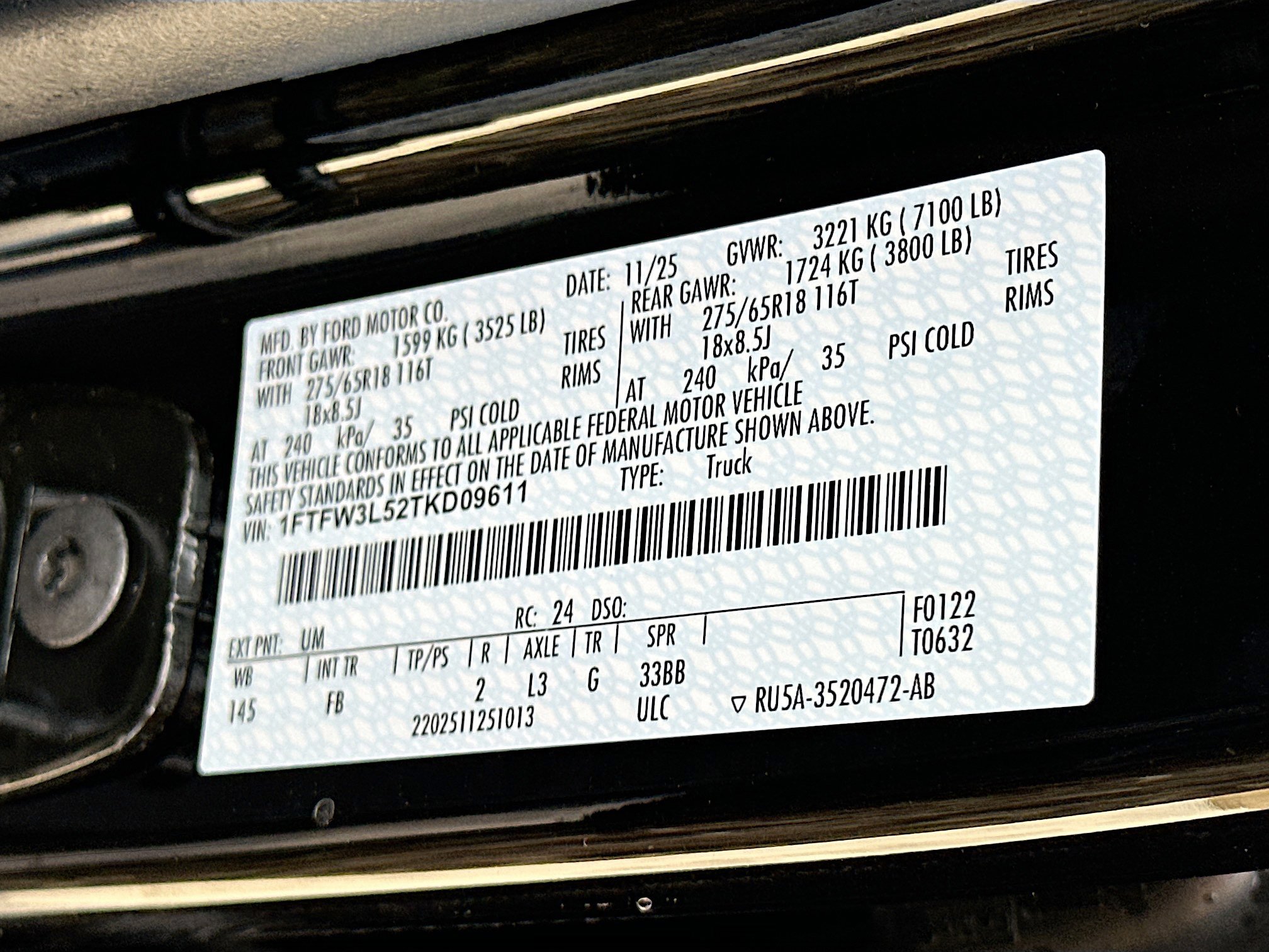 New 2026 Ford F150 XLT w/ Equipment Group 302A MID image 21