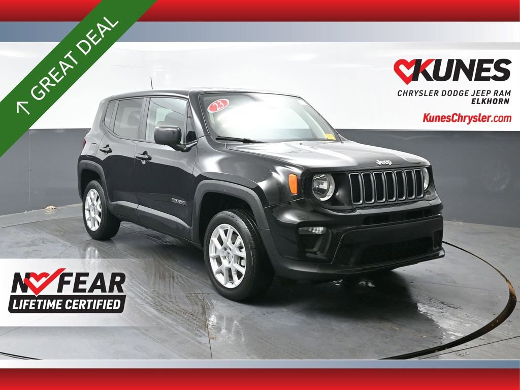 Used 2023 Jeep Renegade Latitude AWD/4WD image 1