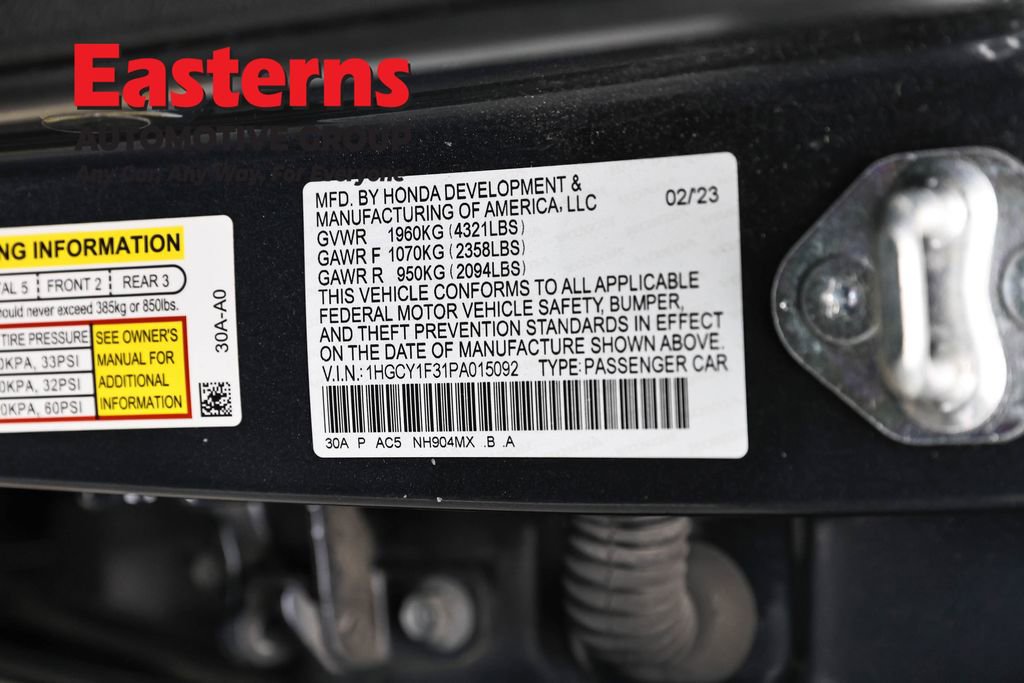 Used 2023 Honda Accord EX image 35