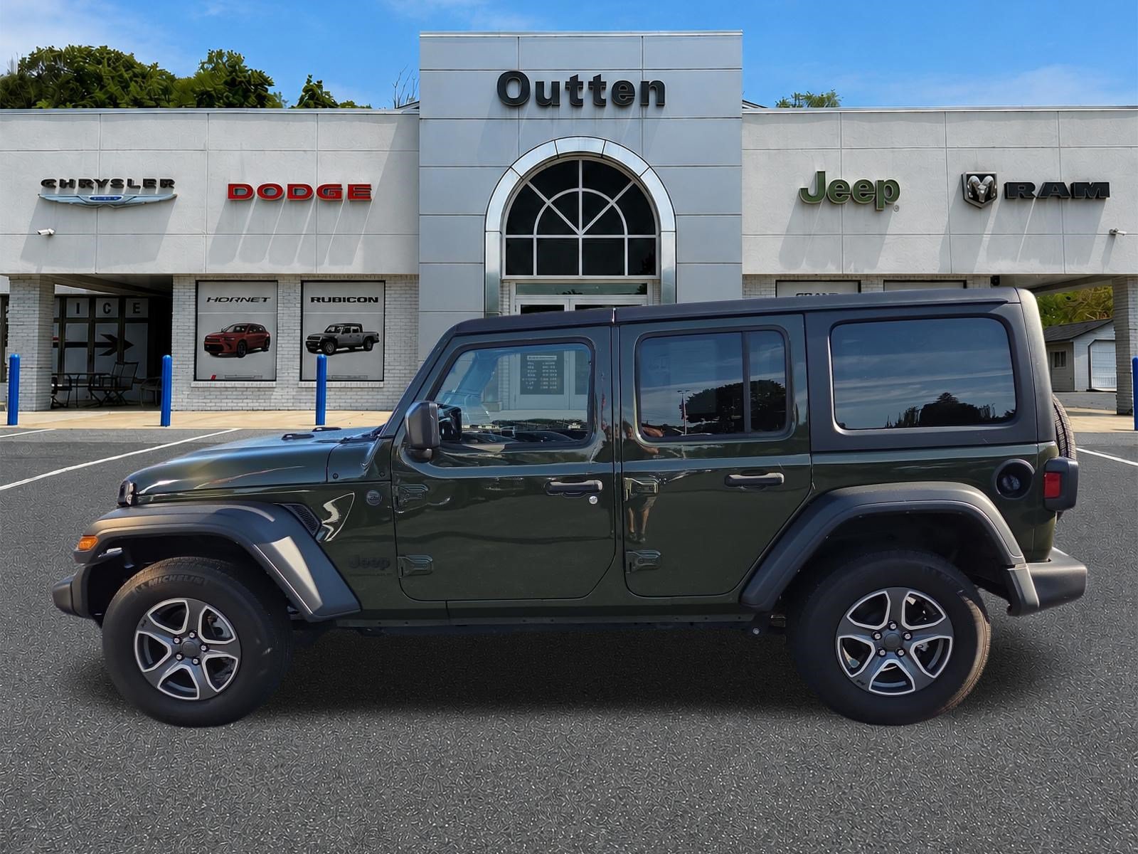 Certified 2023 Jeep Wrangler Unlimited Sport AWD/4WD image 7