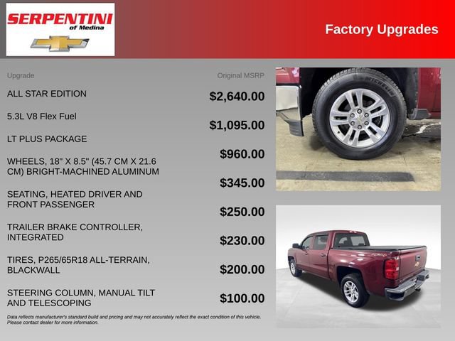 Used 2014 Chevrolet Silverado 1500 LT w/ All Star Edition AWD/4WD image 5