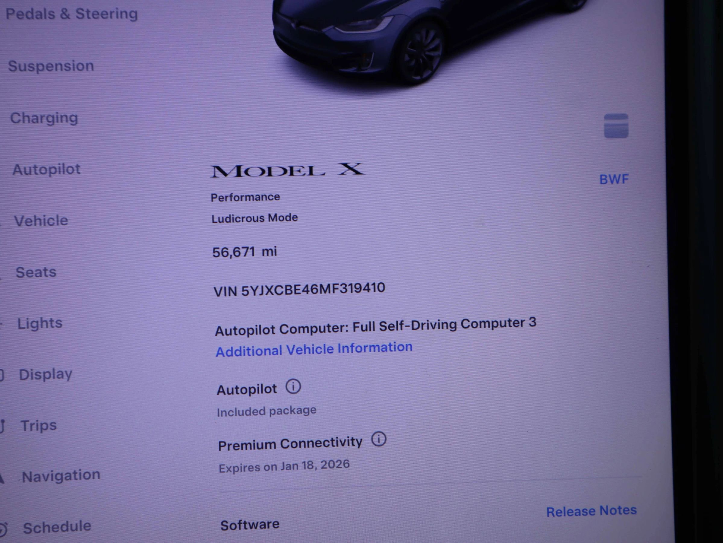 Used 2021 Tesla Model X Performance image 27