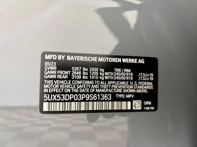 Certified 2023 BMW X3 xDrive30i w/ M Sport Package AWD/4WD image 25