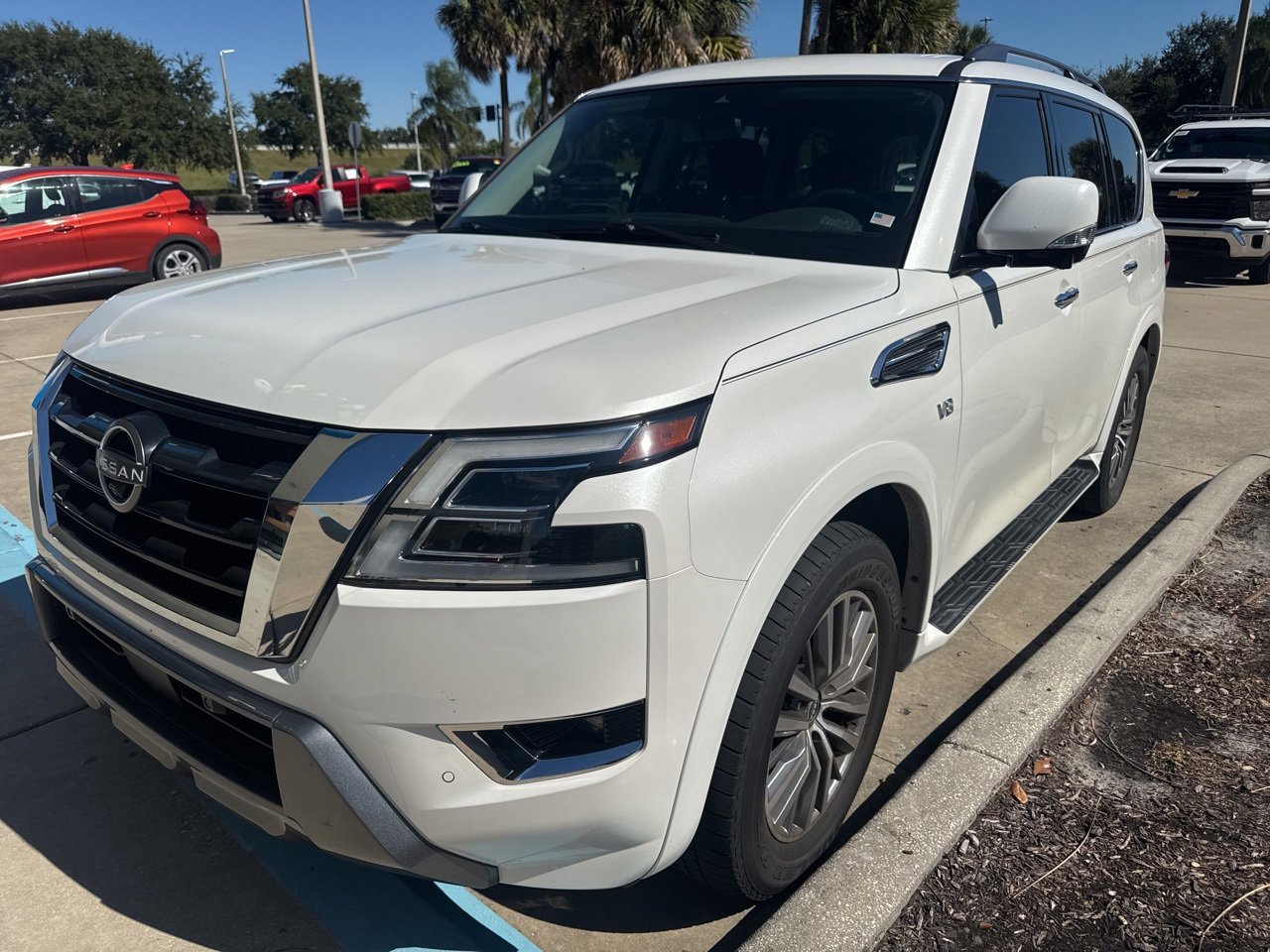 Used 2021 Nissan Armada SL w/ Captain's Chairs Package