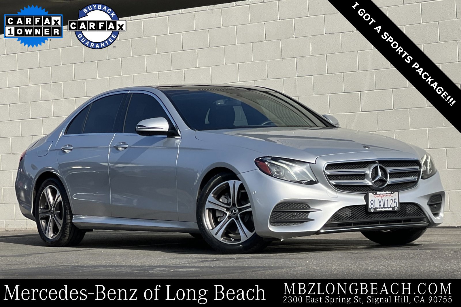Certified 2019 Mercedes-Benz E 300 image 1