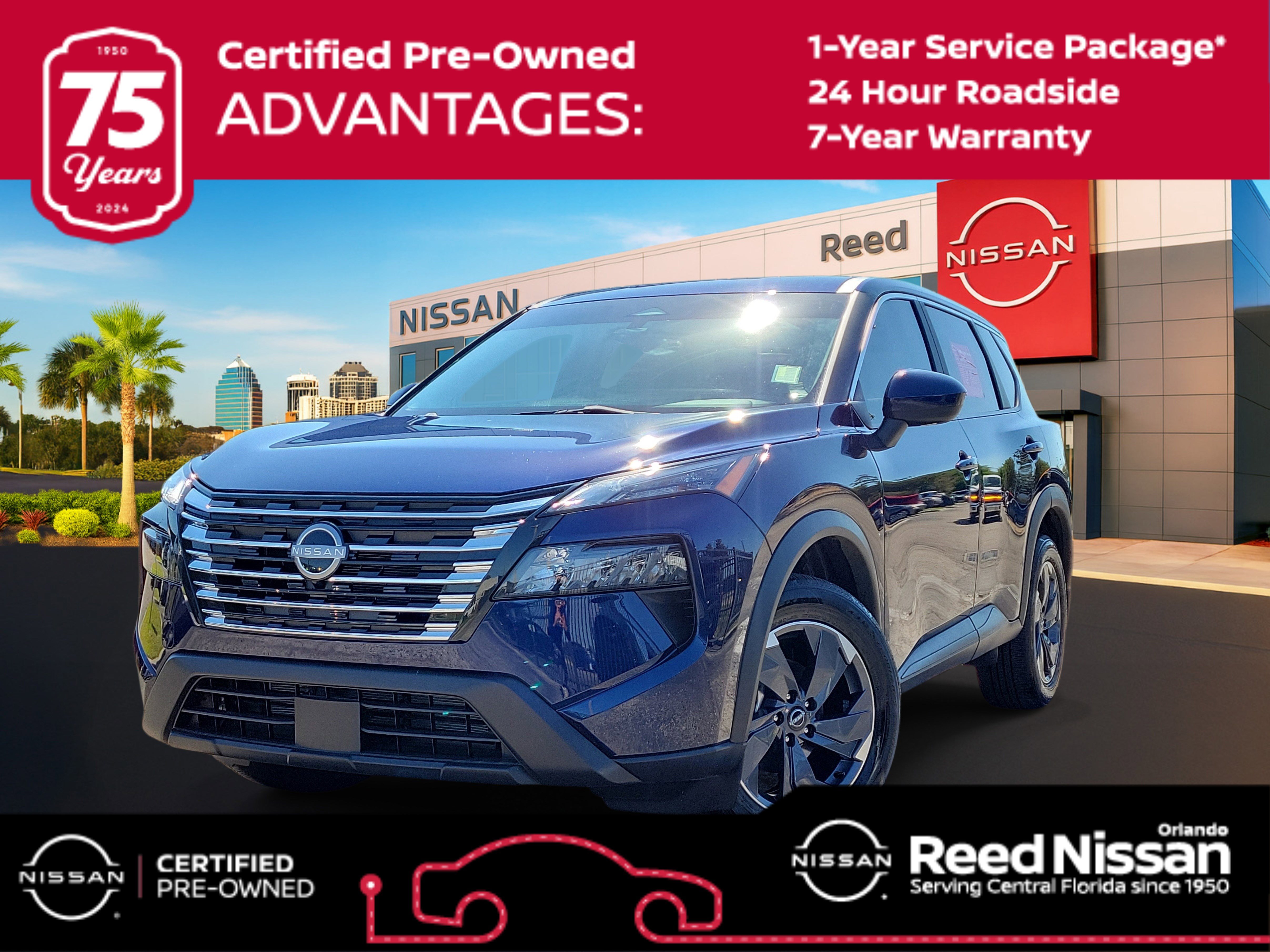 Certified 2024 Nissan Rogue SV