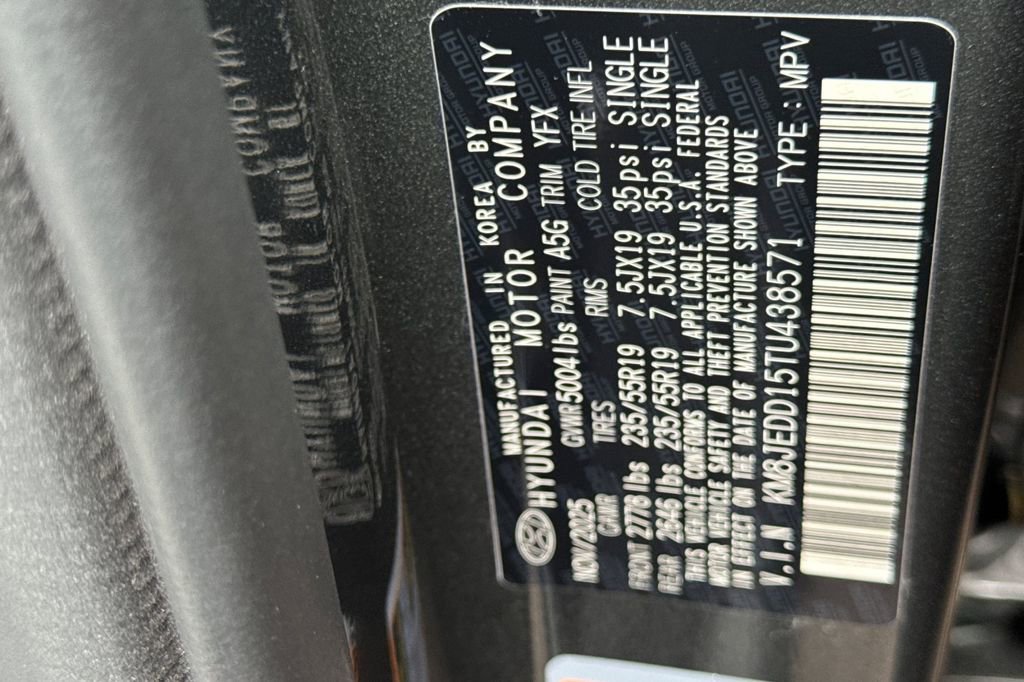 New 2026 Hyundai Tucson Limited image 25