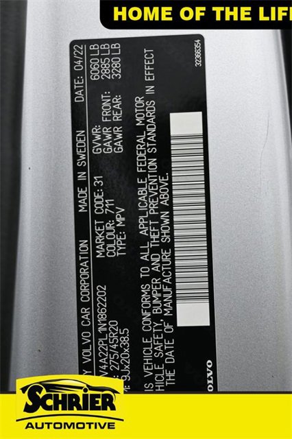 Used 2022 Volvo XC90 T6 Inscription image 50