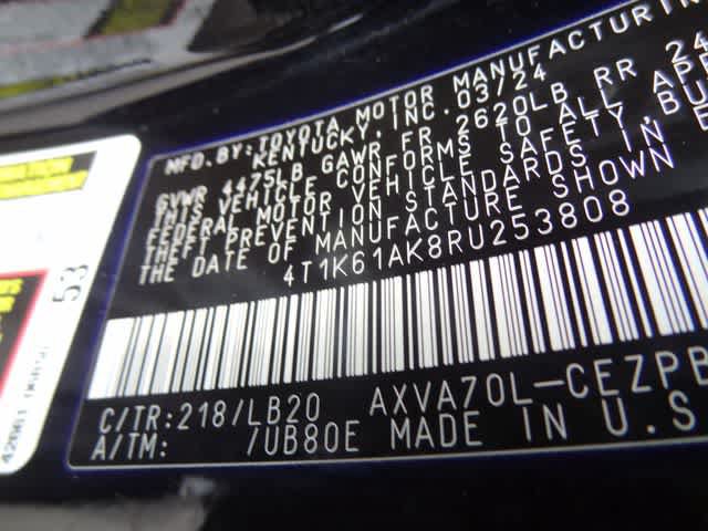 Used 2024 Toyota Camry XSE FWD image 40
