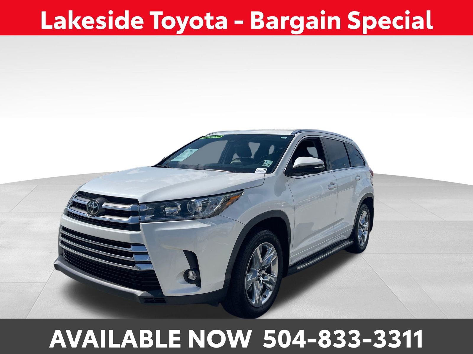 Used 2019 Toyota Highlander Limited FWD image 1