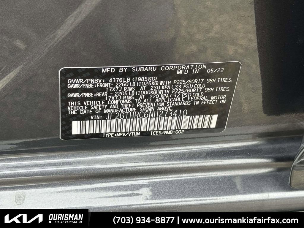 Used 2022 Subaru Crosstrek 2.5i Sport w/ Popular Package #3 image 31