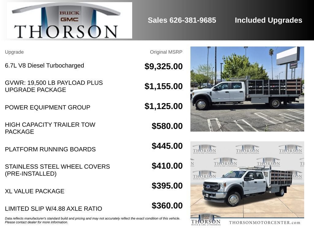 Used 2020 Ford F550 2WD Crew Cab Super Duty image 6