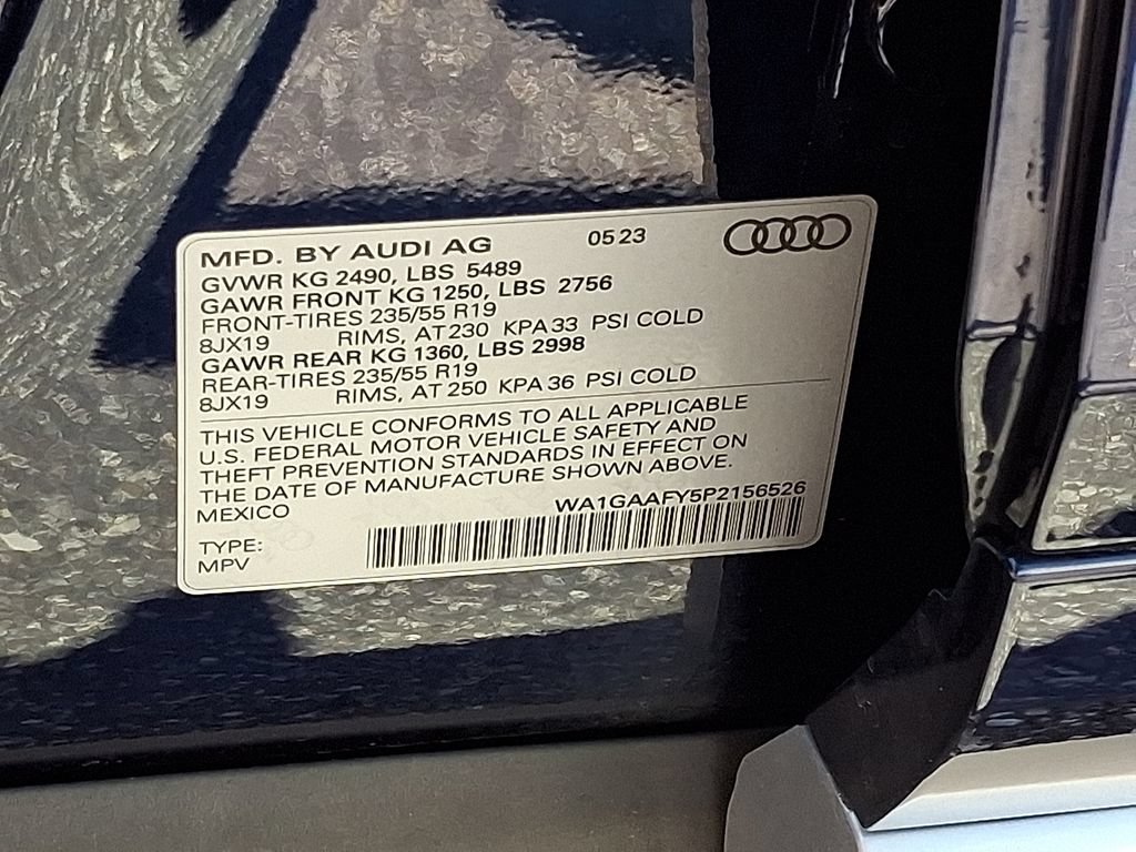 Used 2023 Audi Q5 2.0T Premium w/ Convenience Package AWD/4WD image 28