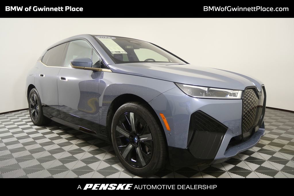 Certified 2023 BMW iX xDrive50 w/ Sport Package