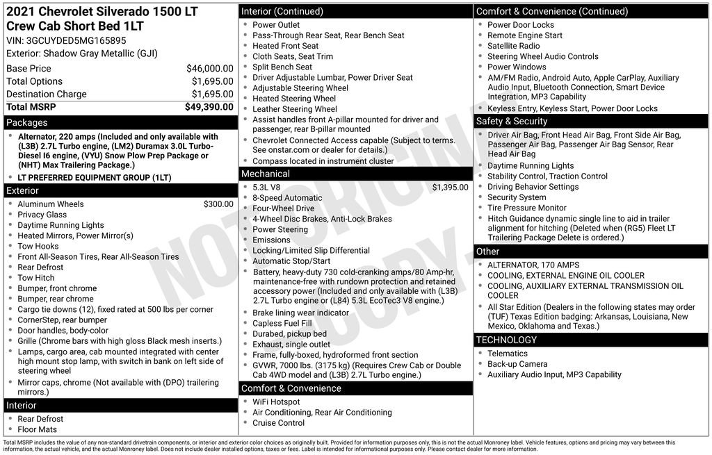 Used 2021 Chevrolet Silverado 1500 LT image 27