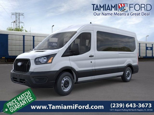 New 2026 Ford Transit 350 148 Medium Roof Wagon RWD image 1