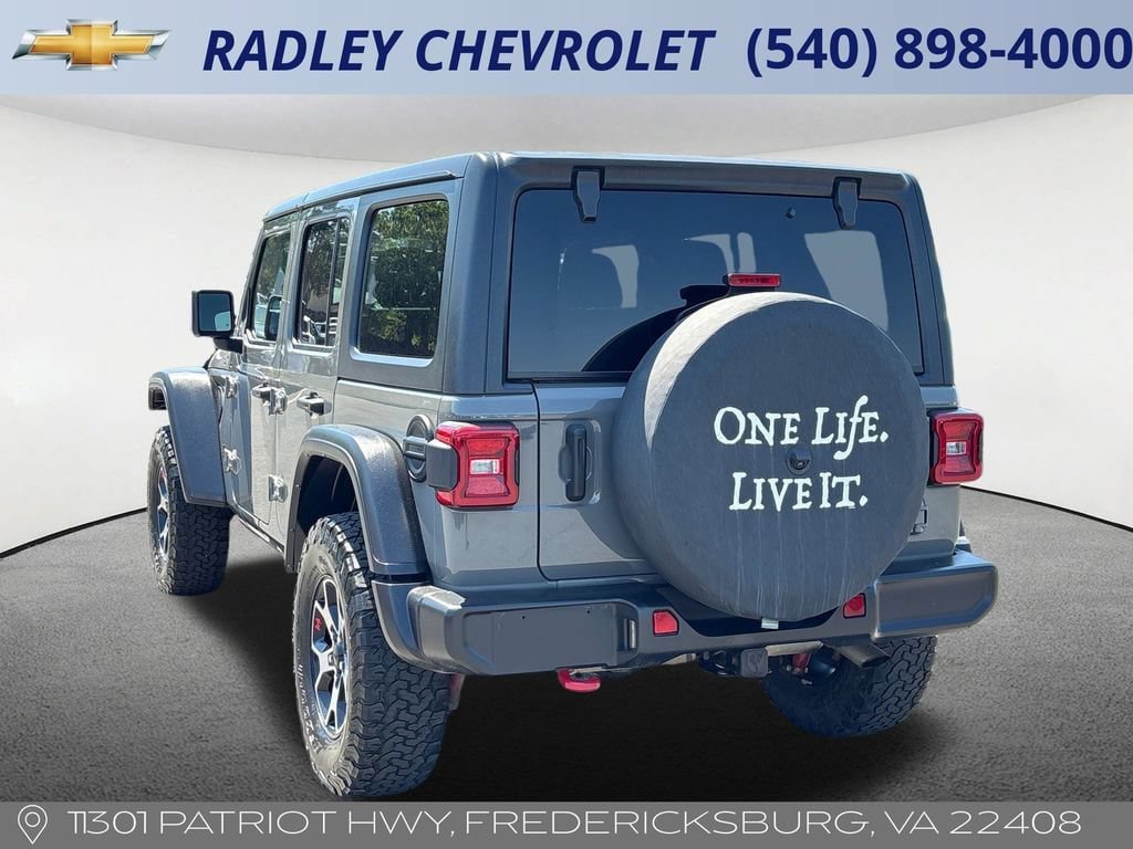 Used 2021 Jeep Wrangler Unlimited Rubicon w/ LED Lighting Group AWD/4WD image 18