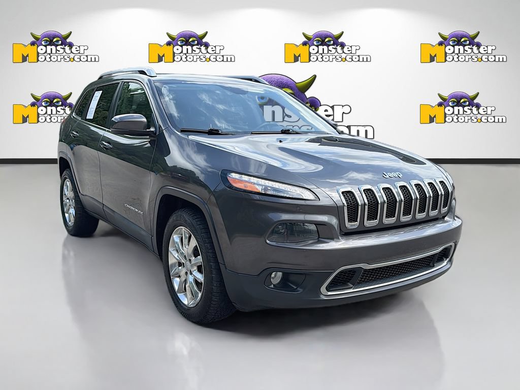 Used 2015 Jeep Cherokee Limited w/ Safetytec Group AWD/4WD image 3