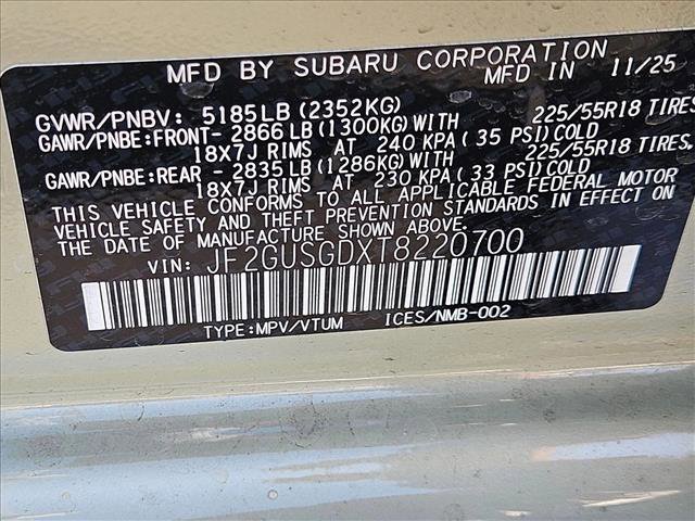 New 2026 Subaru Crosstrek 2.5i Sport image 18