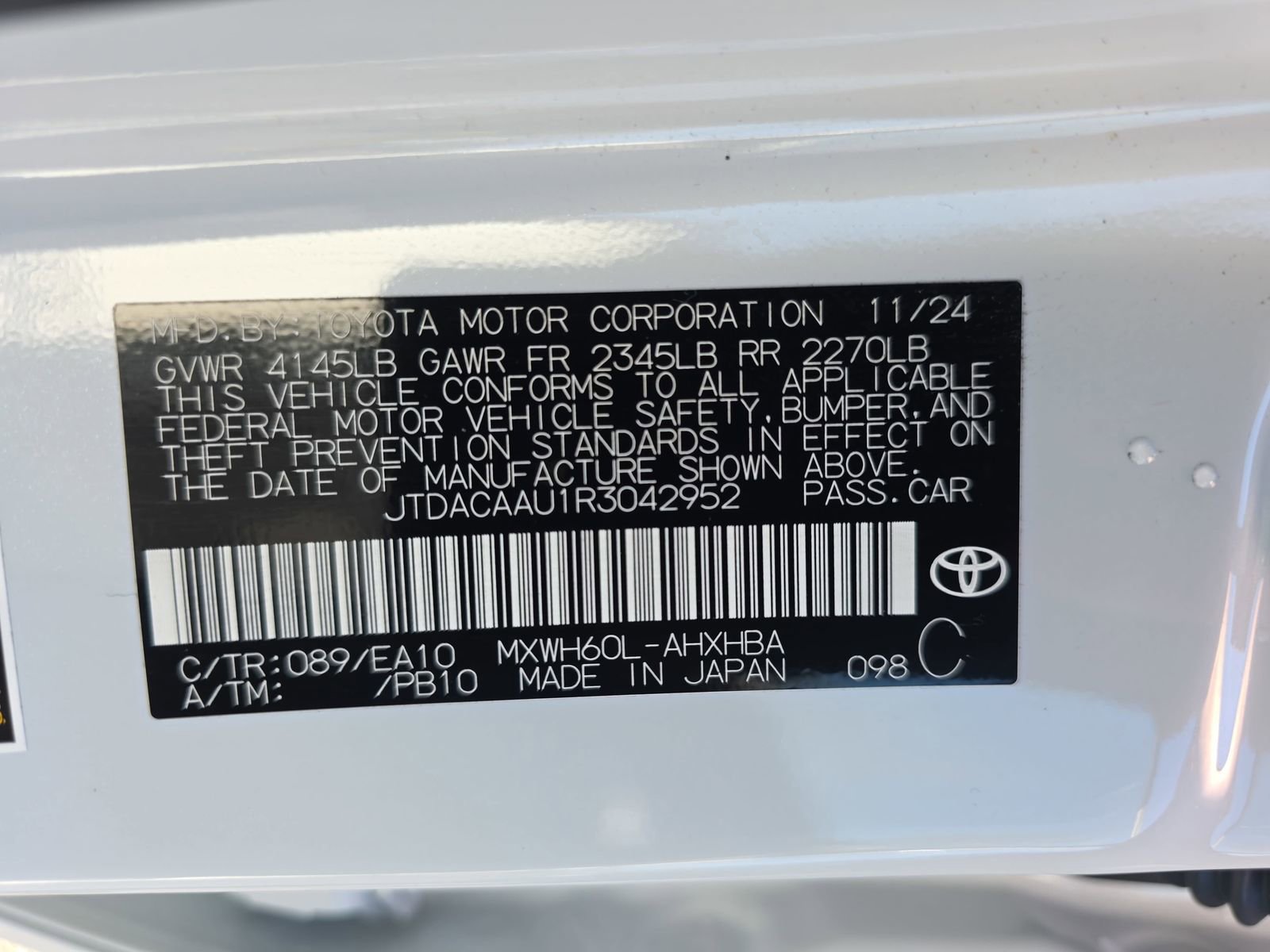 Used 2024 Toyota Prius Limited image 35