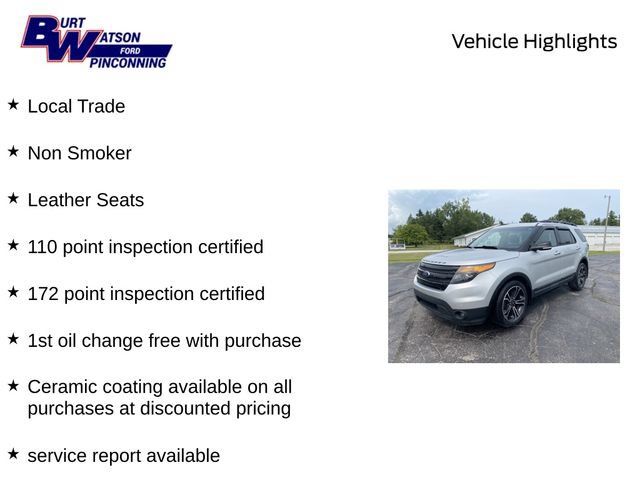 Used 2014 Ford Explorer Sport w/ Equipment Group 401A AWD/4WD image 10