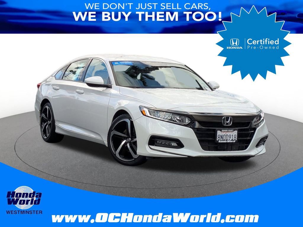 Certified 2019 Honda Accord Sport
