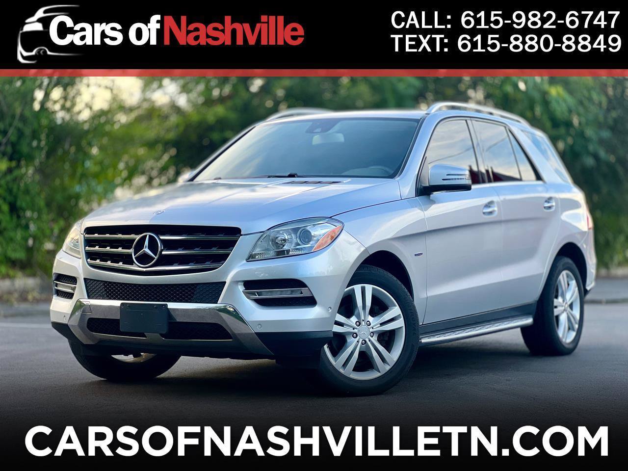 Used 2012 Mercedes-Benz ML 350 BlueTEC 4MATIC w/ Premium 1 Pkg image 1