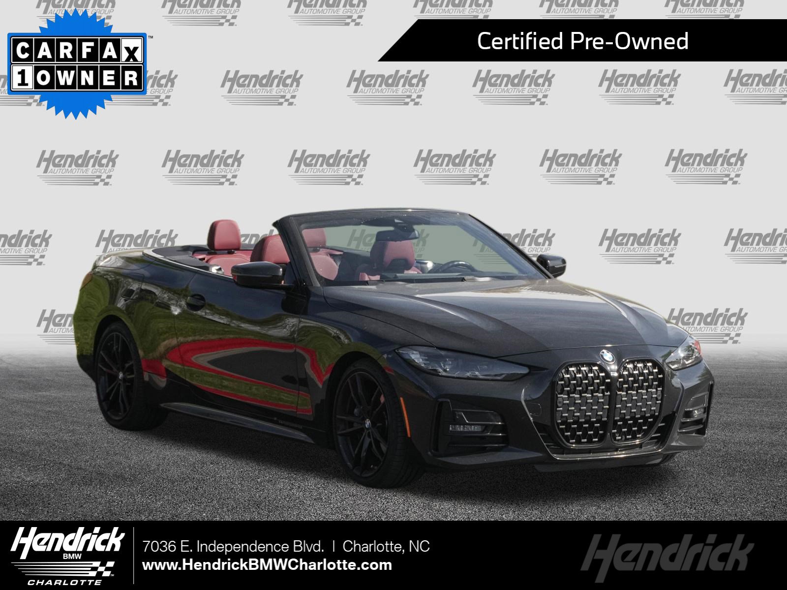 Certified 2024 BMW 430i Convertible w/ M Sport Package image 1