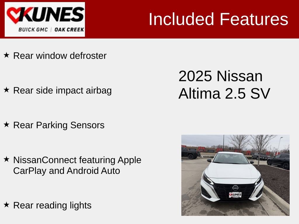 Used 2025 Nissan Altima 2.5 SV image 2