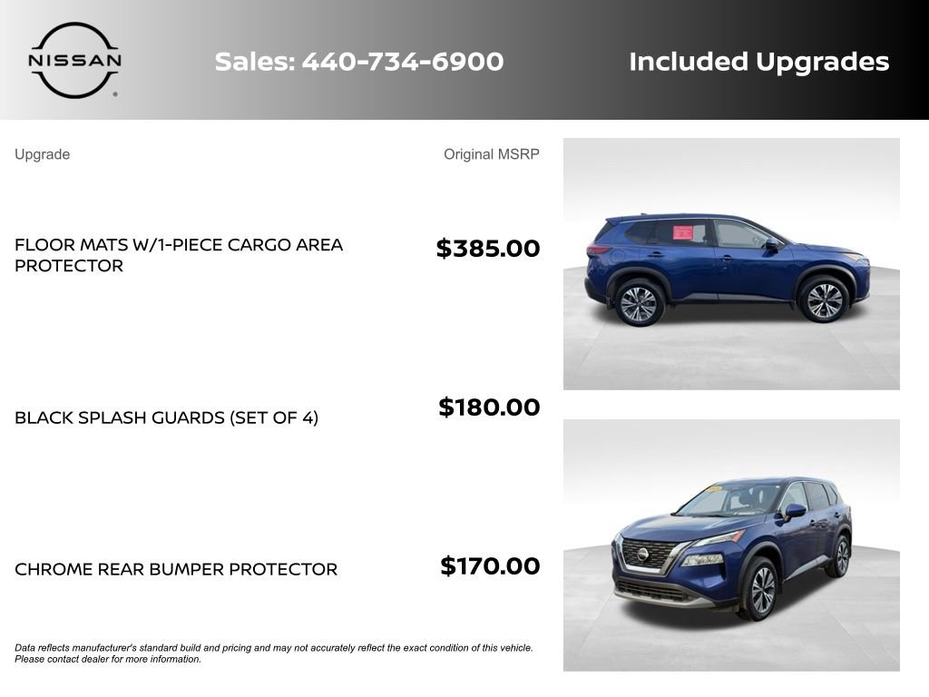 Certified 2021 Nissan Rogue SV AWD/4WD image 8