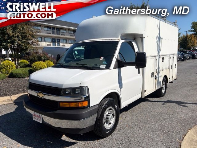 Used 2022 Chevrolet Express 3500 w/ Power Convenience Package RWD image 1