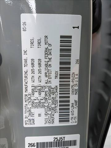 New 2026 Toyota Tundra 1794 Edition AWD/4WD image 17