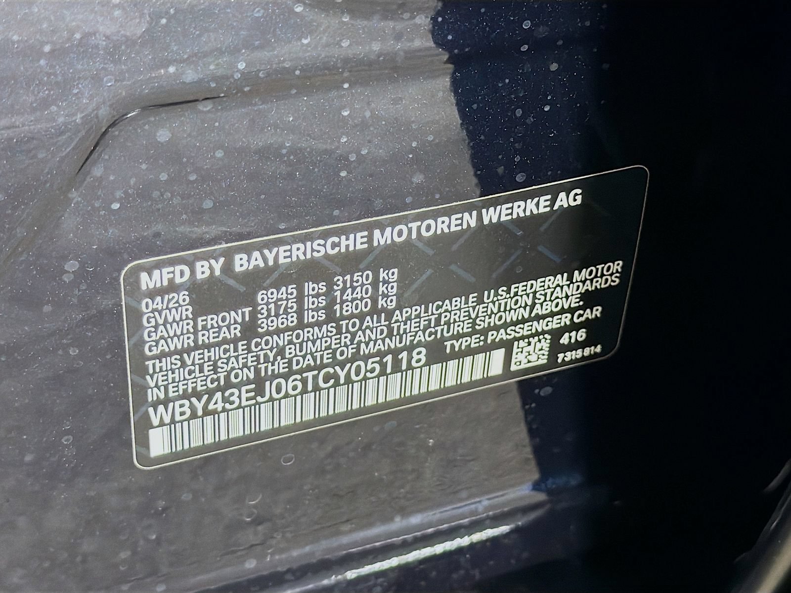 New 2026 BMW i7 xDrive60 w/ M Sport Package RWD image 34