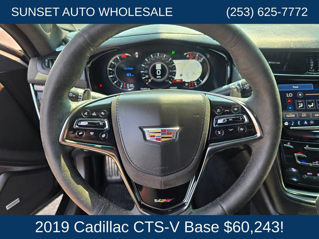 Used 2019 Cadillac CTS V w/ Carbon Fiber Package RWD image 26