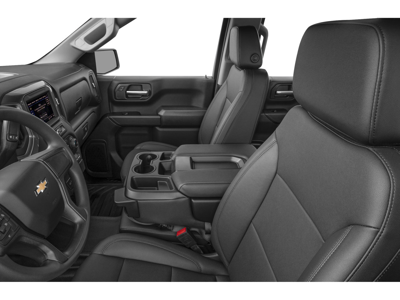 New 2026 Chevrolet Silverado 1500 Custom w/ Turbomax Blackout Package AWD/4WD image 32
