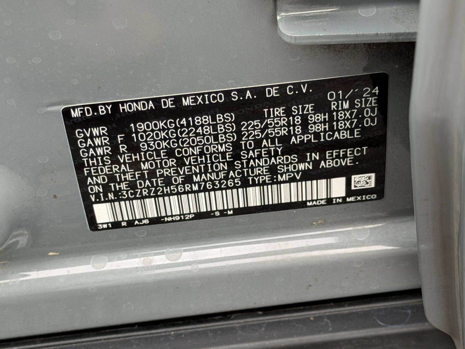 Used 2024 Honda HR-V Sport image 25