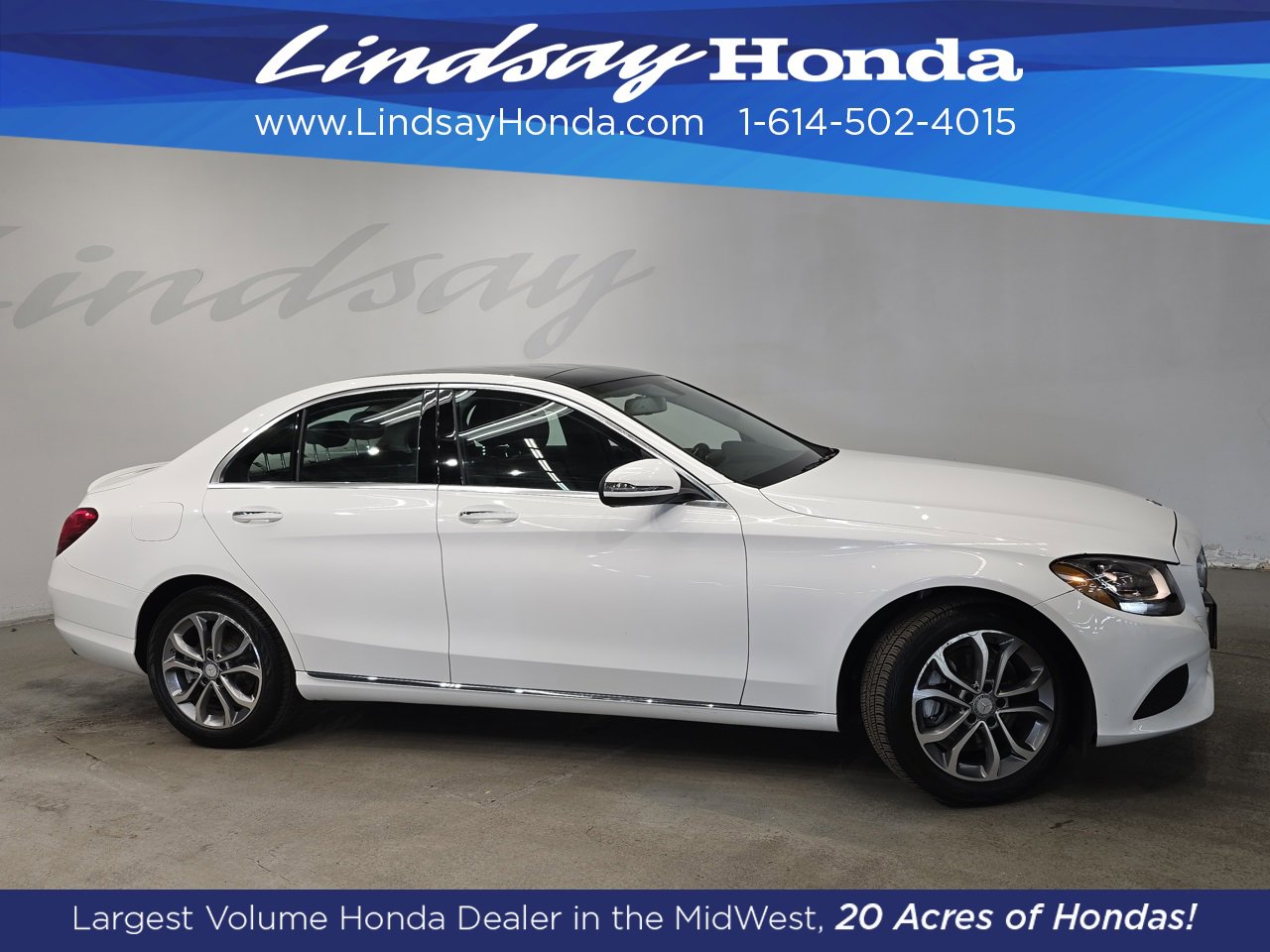 Used 2016 Mercedes-Benz C 300 4MATIC Sedan w/ Premium 1 Package image 3