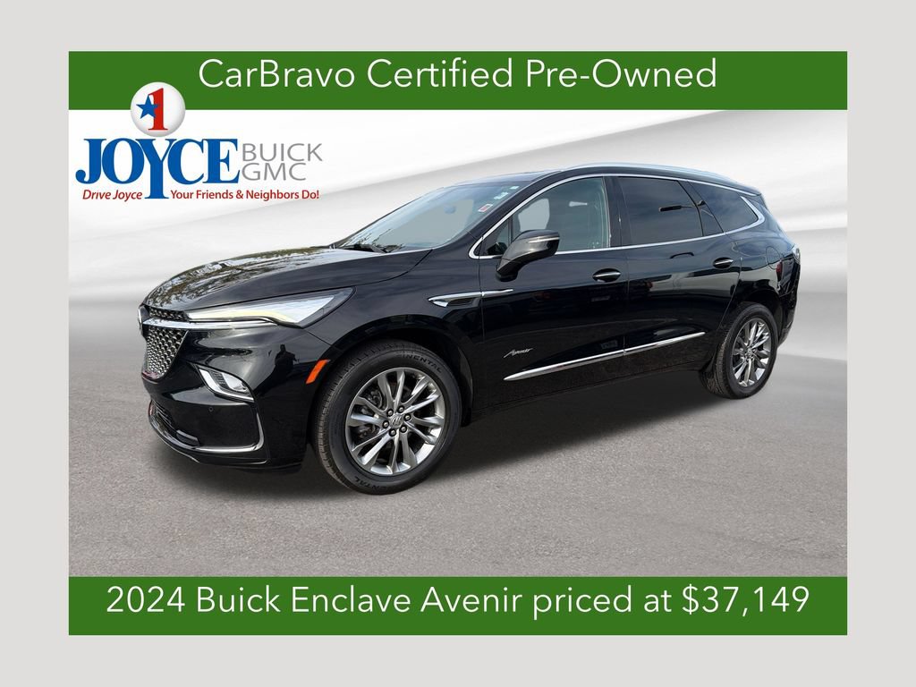 Certified 2024 Buick Enclave Avenir w/ Trailering Package, 5000 lbs.