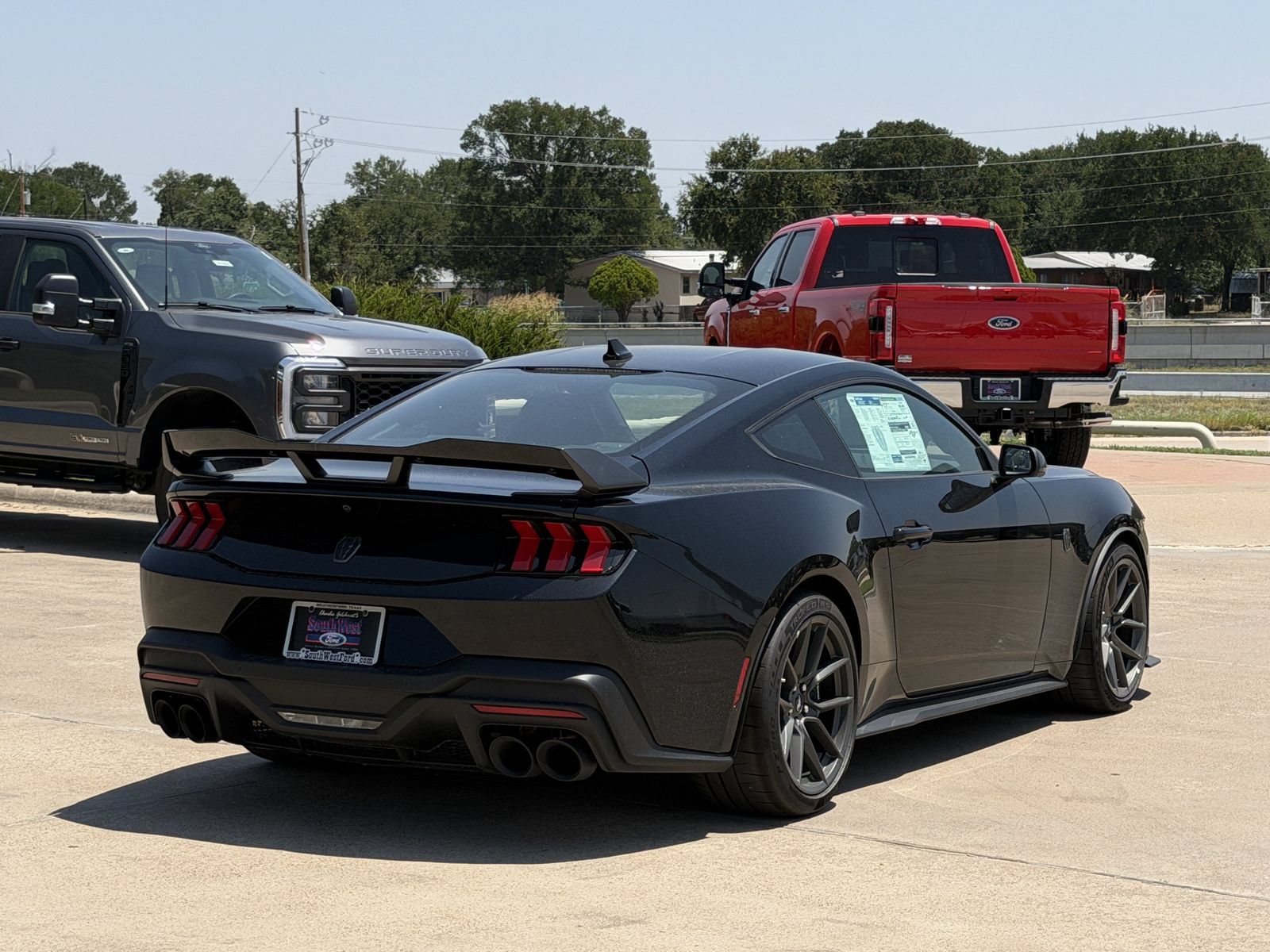 New 2026 Ford Mustang Dark Horse w/ Dark Horse Handlin Package RWD image 4