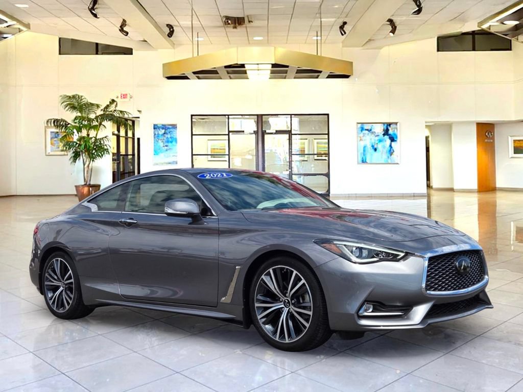 Used 2021 INFINITI Q60 3.0t Pure RWD image 3