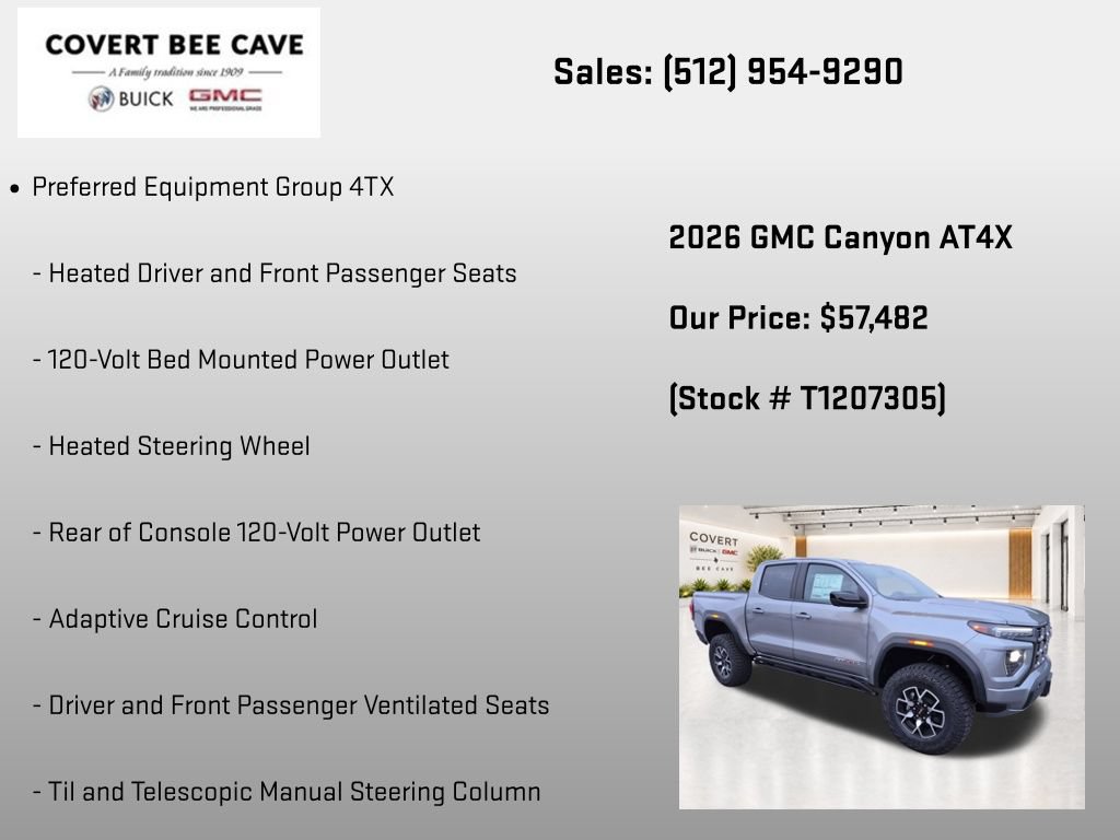 New 2026 GMC Canyon AT4X AWD/4WD image 20