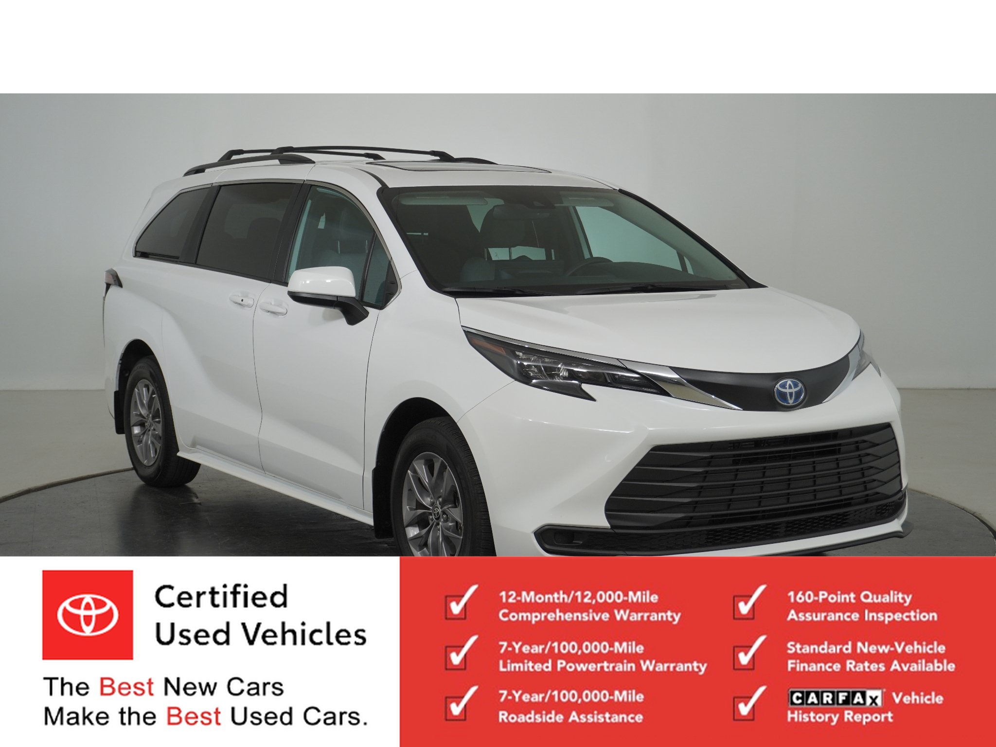 Certified 2025 Toyota Sienna LE w/ LE Plus Package FWD image 1