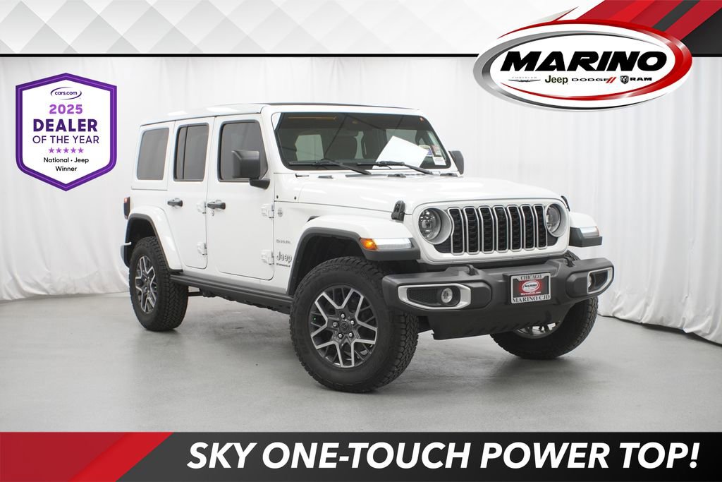 Used 2024 Jeep Wrangler Sahara w/ Technology Group image 1