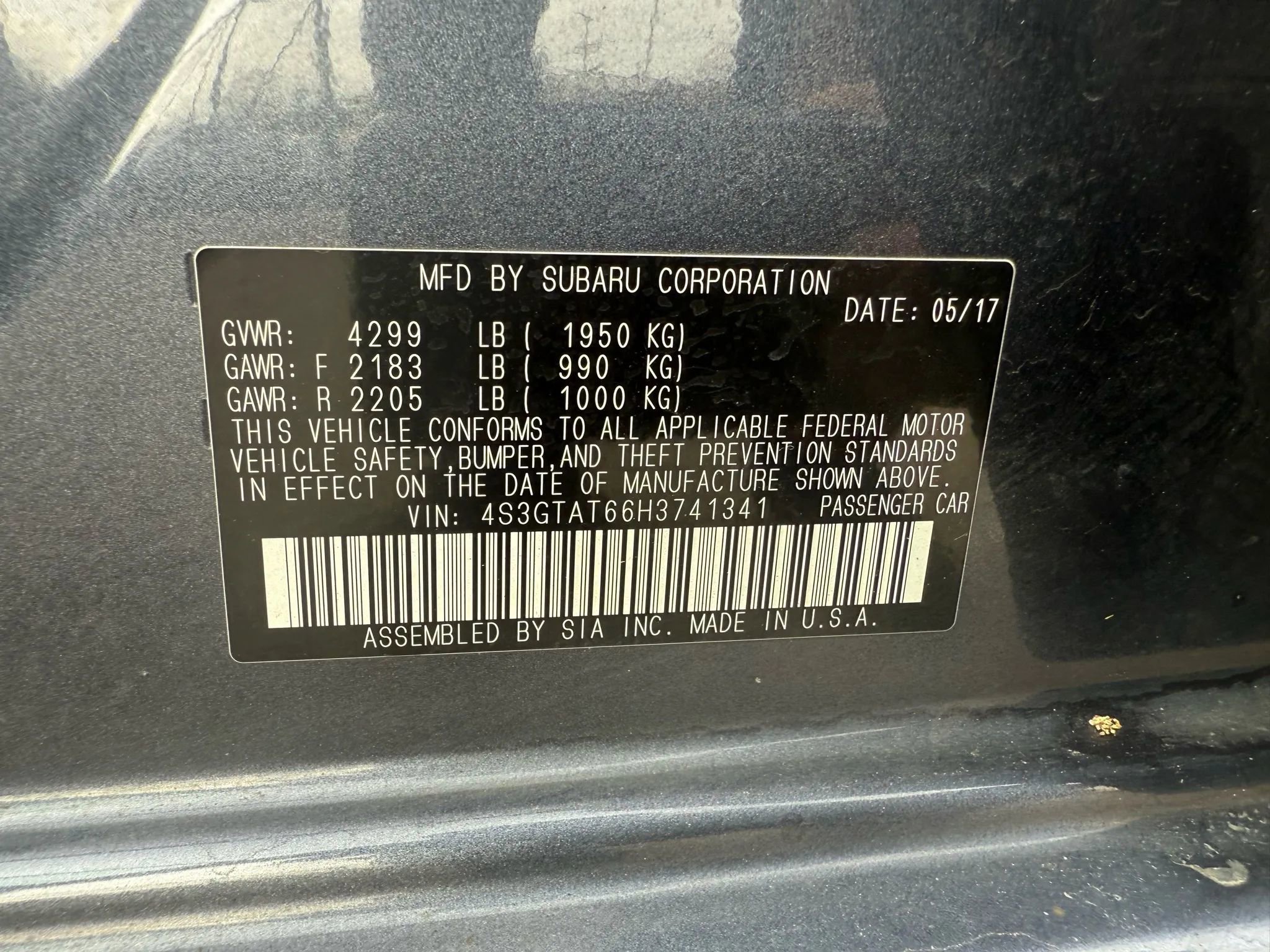 Used 2017 Subaru Impreza 2.0i Limited w/ Moonroof/BSD & Rcta/Eyesight image 34