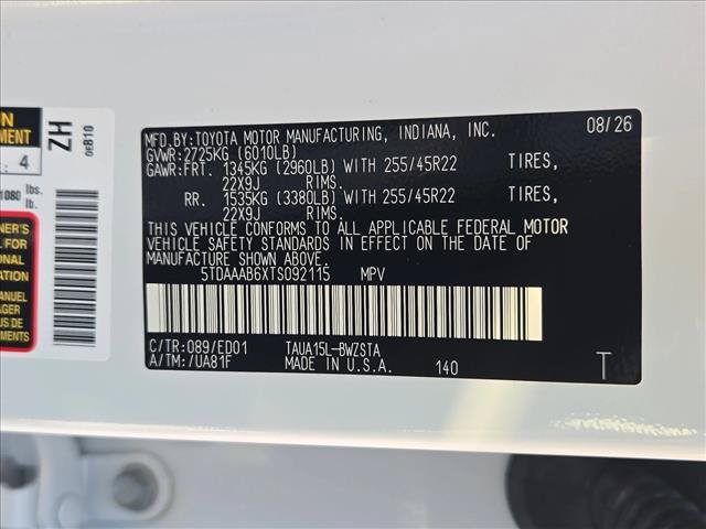 New 2026 Lexus TX 350 AWD w/ Technology Package image 17