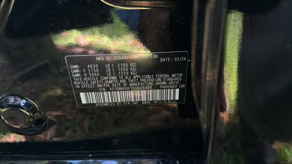 Used 2024 Subaru Legacy Premium AWD/4WD image 37