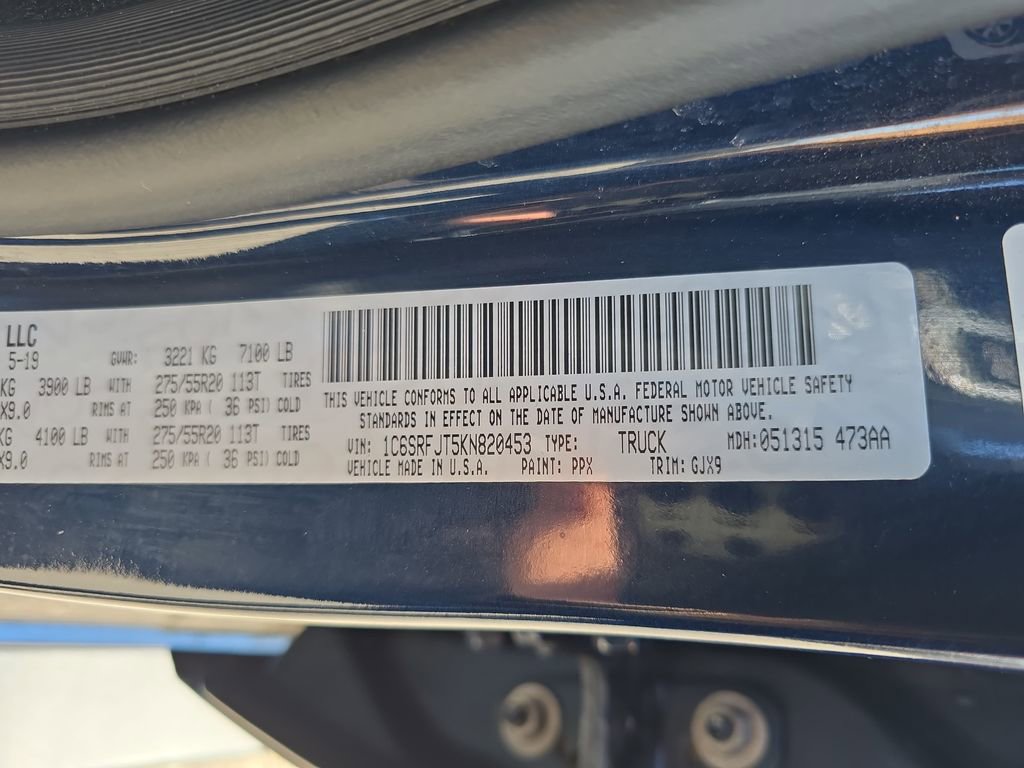 Used 2019 RAM 1500 Laramie w/ Sport Appearance Package image 40