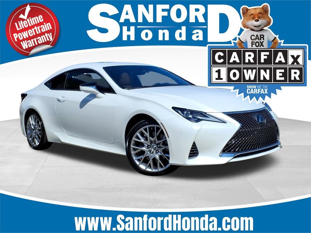 Used 2020 Lexus RC 350 w/ Premium Package image 1