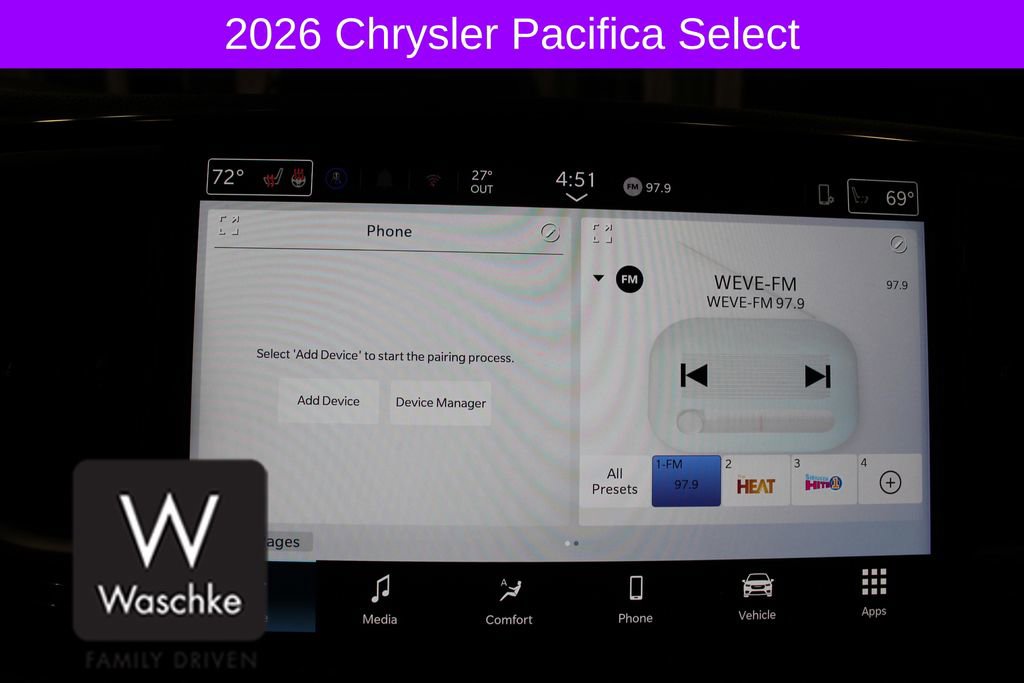 New 2026 Chrysler Pacifica Select w/ S Appearance Package image 41