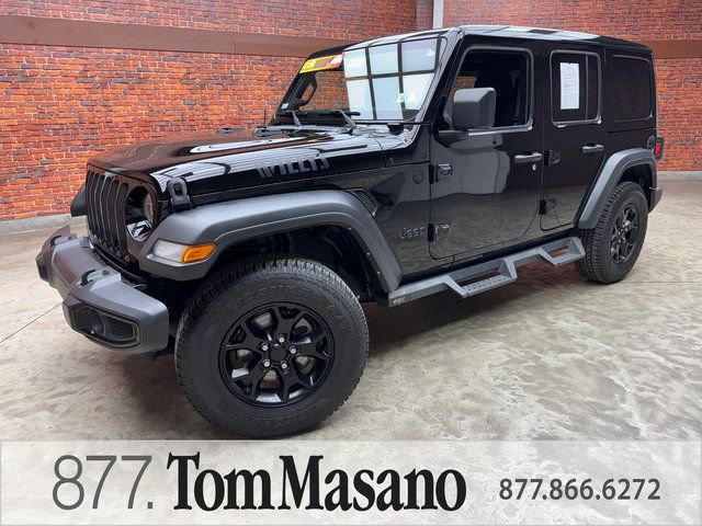 Used 2021 Jeep Wrangler Unlimited Willys